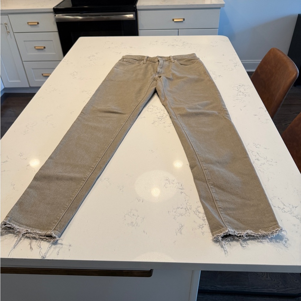 Abercrombie & Fitch 90s vintage slim tan khaki jeans